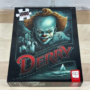 USAOPOLY IT Chapter 2 “Return to Derry” 1000 Piece Jigsaw Puzzle EUC